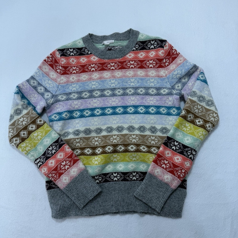 Gap S Womens Wool Blend Granola Girl Sweater Outdoor 90s Retro Warm